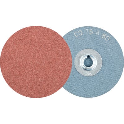 COMBIDISC Schleifblatt Korund 75mm K80 Pferd