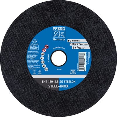 Trennscheibe gerade A24RSG-INOX 180x2,5mm Pferd