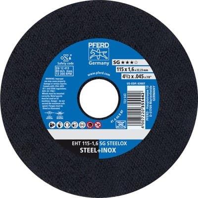 Trennscheibe Eht 115-1,6 Sg Steelox - Pferd