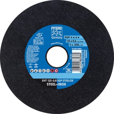 August Rüggeberg Gmbh&co.kg - Pferd Trennscheibe Eht 125-0,8 Sgp Steelox