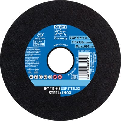 Trennscheibe X-Slim A60SSGP-INOX 115x0,8mm pferd