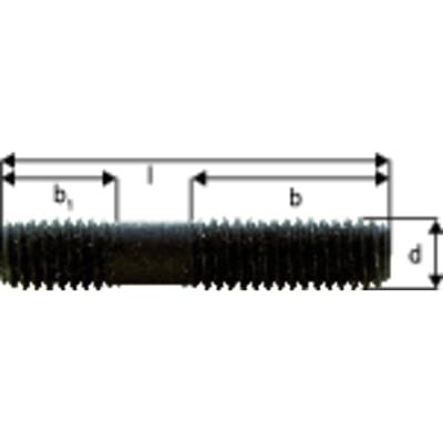 Stiftschraube DIN6379 M16x250mm Format