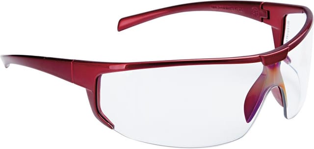 Bügelbrille Polaris klar Fortis Gr. Rot
