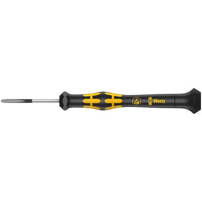 Elektronik- Schraubendreher ESD Schlitz 1,5x0,23x40mm Wera