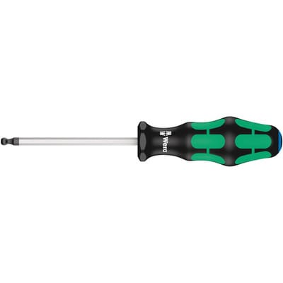 6-kant-Kugelkopf-Schraubendreher Kraftform Plus-Griff 5 mm - Wera