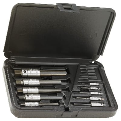 Gewindebohrer-Ausdreher- Set für Maschinengewindebohrer M4-M12 WALTON COMPANY