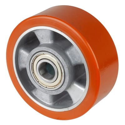 Polyurethanrad 125mm Guss-Poly / Alu lg.k - Bs Rollen