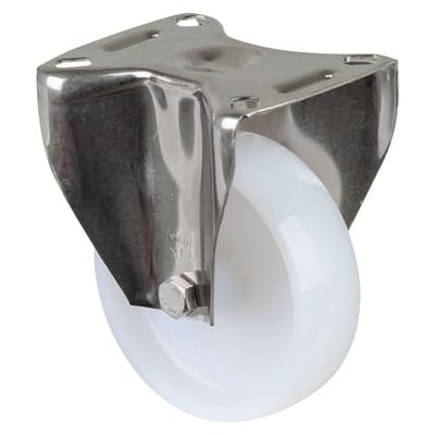 Bockrolle EdelStahl Rad-d 100mm 120KG Tragfür - Bs Rollen