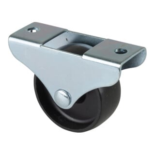 Bs Rollen - Kastenrolle Rad-Ø 45 mm Tragfähigkeit 55 kg Material Rolle Kunststoff mit Anschraubplatte