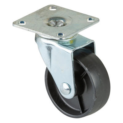 Bs-r Möbellenkrolle 50 mm Kunststoffrad 40 kg