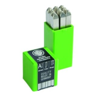 Turnus Schlagzahlensatz vernickelt sh 8mm