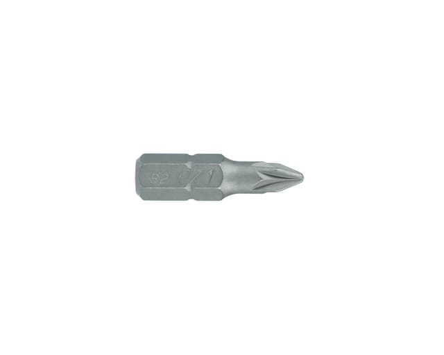 Halterung 133023 Kreuzschlitz-Aufsätze PZ3 Stahl 25 mm Packung 3
