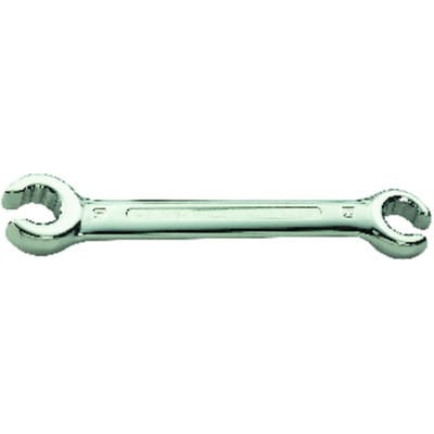 Gekröpfter, offener Ringschlüssel mit Doppelende und Chrom-Beschichtung, 10 x 11 mm, 150 mm - Bahco
