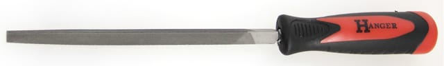 Dreieckfeile 200 mm mit Griff aus Stahl