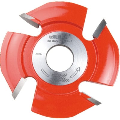 HW-Harzgallenfräser Z4 100x8,0x22 man - Guhdo