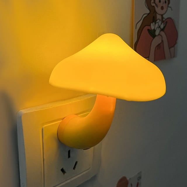 Linghhang - 2er-Pack Nachtlicht, Pilz-Nachtlampe, Nachtlicht für Erwachsene, Kinder, Baby-Nachtlicht, Pilz-Nachtlampe für Schlafzimmer