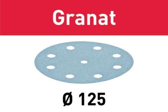 Schleifscheibe STF D125/8 P360 GR/100 Granat FESTOOL - 497176