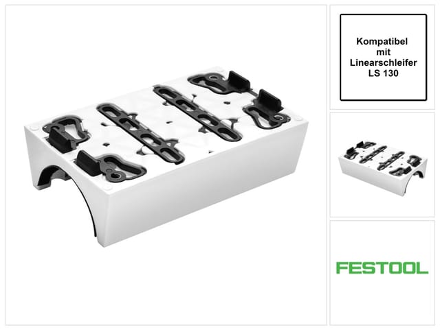 SSH-STF-LS130-R25KV Radius Profilschuh ( 490165 ) Radius R25 konkav für Linearschleifer ls 130 - Festool