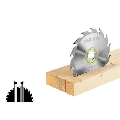 Kreissägeblatt hw 190x2,6 ff PW16 wood rip cut - Festool