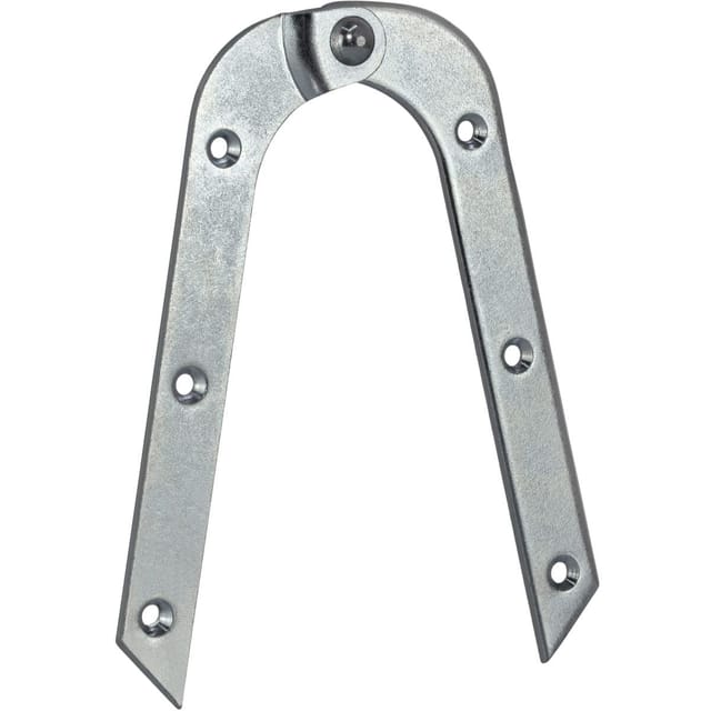 Leiterbänder gebogen 200x21 mm, Stahl verzinkt