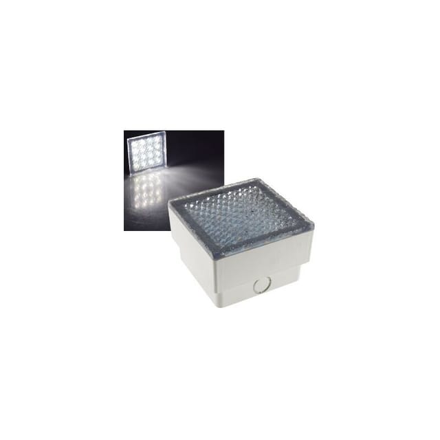 LED Pflasterstein 10x10x7cm, IP67, 230V, 1,5W