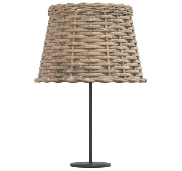 Lampenschirm Braun Ø25x17 cm Korbweide Vidaxl