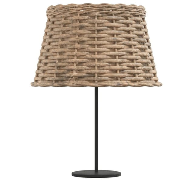 Lampenschirm Braun Ø38x23 cm Korbweide Vidaxl