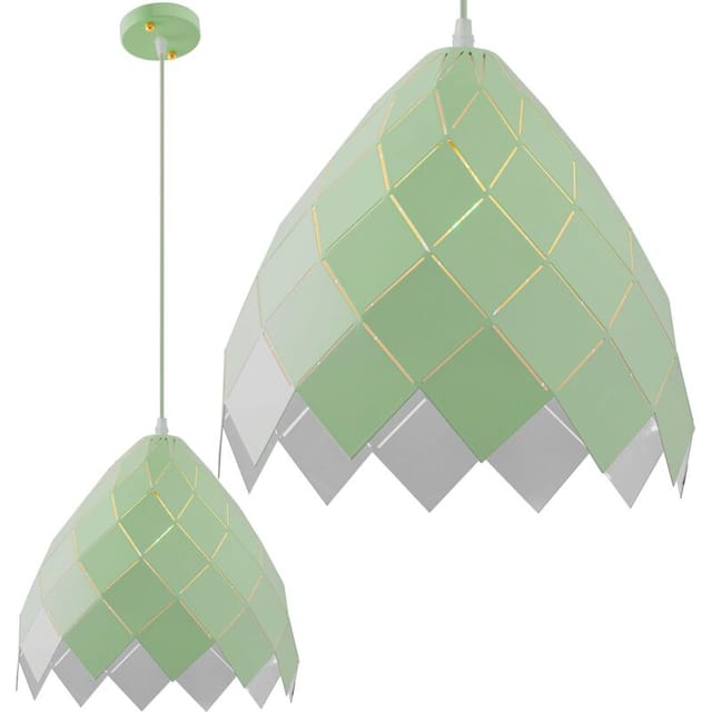 Toolight - hängelampe metall green APP339-1CP