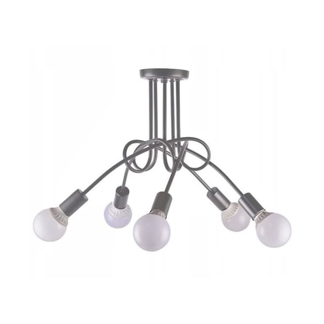 Deckenlampe paradise 5 grey