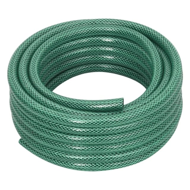 Gartenschlauch mit Kupplung-Set Grün 0,5" 10 m PVC vidaXL