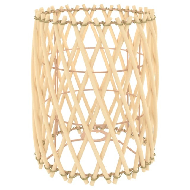 Lampenschirm Ø23x28 cm Korbweide Vidaxl