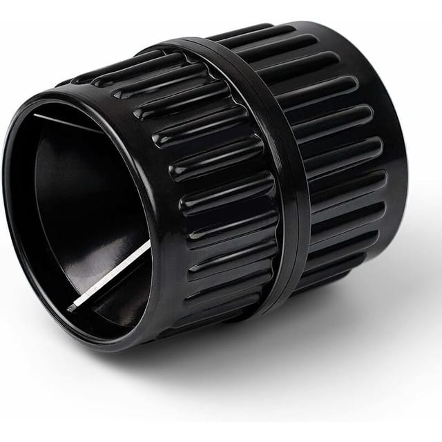 Linghhang - 2-in-1-Kupfer-Entgrater – Rohr-Entgrater, universell 5–40 mm innen und außen für Rohr-Entgratungswerkzeuge, Schwarz