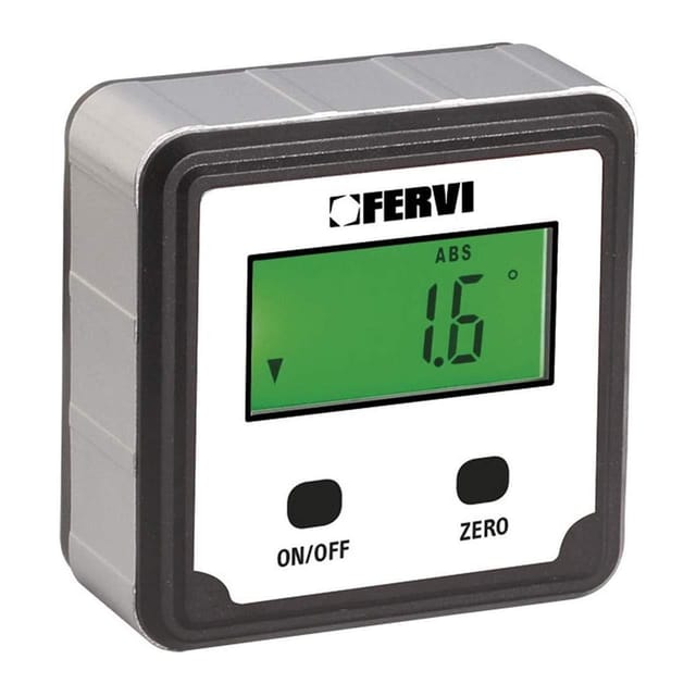 Digitaler winkelmesser lcd winkelmessgerät inklinometer neigungmesser Fervi L080