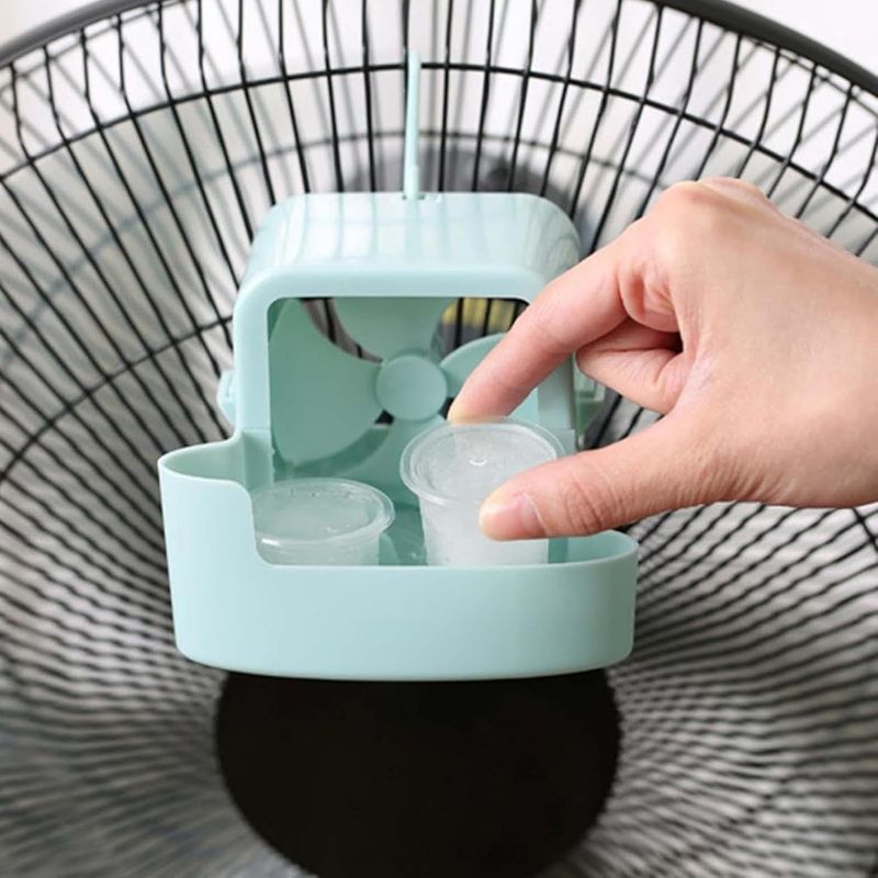 Ventilator-kühler – Hängender Kühlakku, Hängeventilator-kühlgerät Für Balkon, Garten, Schlafzimmer, Büro, Wohnung, Zelt, Terrasse, Festival
