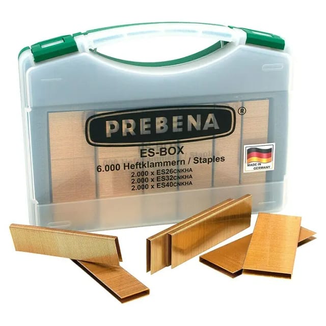 Prebena Heftklammern ES-Box im Koffer