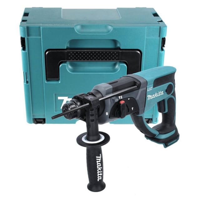 Dhr 202 zj Akku Kombihammer 18 v 2,0 j sds Plus + Makpac - ohne Akku, ohne Ladegerät - Makita