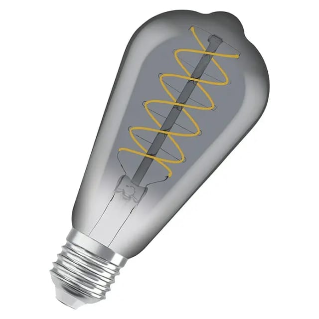 Osram - Dimmbare LED-Lampen, Vintage-Edition, 30 Watts Ersatz, E27, ST64-shape, 1800 Kelvin, Warm Comfort Light, Klares Glas, single Pack