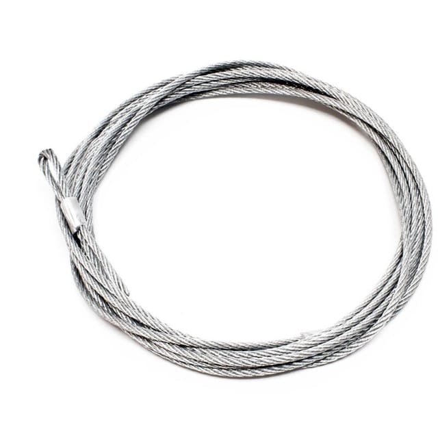Wiltec - Ersatzteil für Plattenheber rot - Stahlseil - Ersatz Seil für Paneelheber Höhe 140-350 cm, max. Breite 2,90 m, Trockenbau Montagehilfe