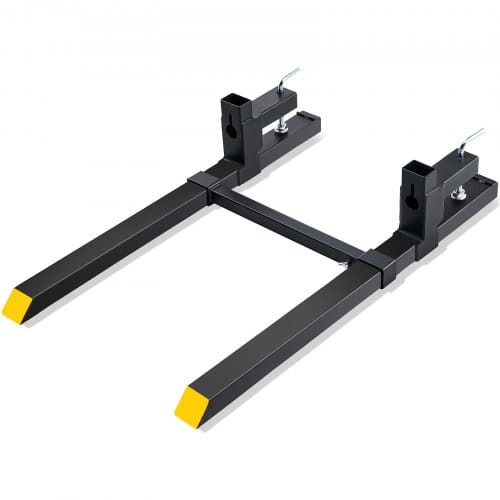 Mophorn - Vevor Palettengabel 1090x70x230mm Gabelträger 907kg Tragfähigkeit Gabelzinken 109cm Gesamtlänge Mit 76cm-gabelblatt Gabelstapler 495-915mm Einstellbar Gabelstaplerzinken Frontlader Palettenrahmen