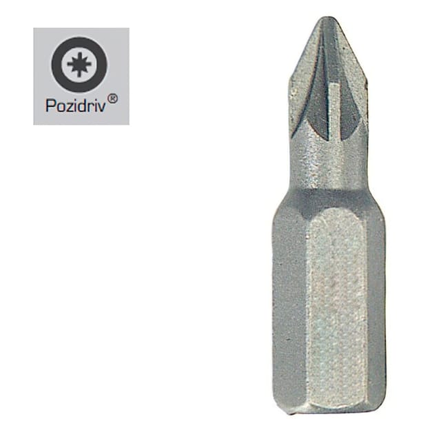 Pozidriv Nr. 2 Schraubendreher (50 Stück) Chrom-Vanadium-S2-Stahl
