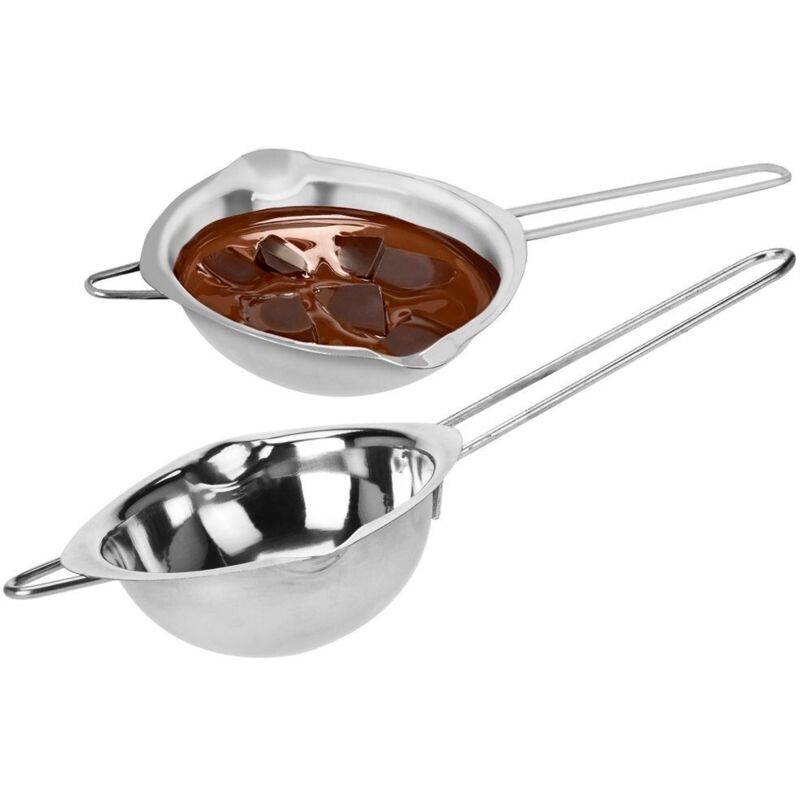 Excellent Houseware - Melting pot with handle hook and spout for water bath