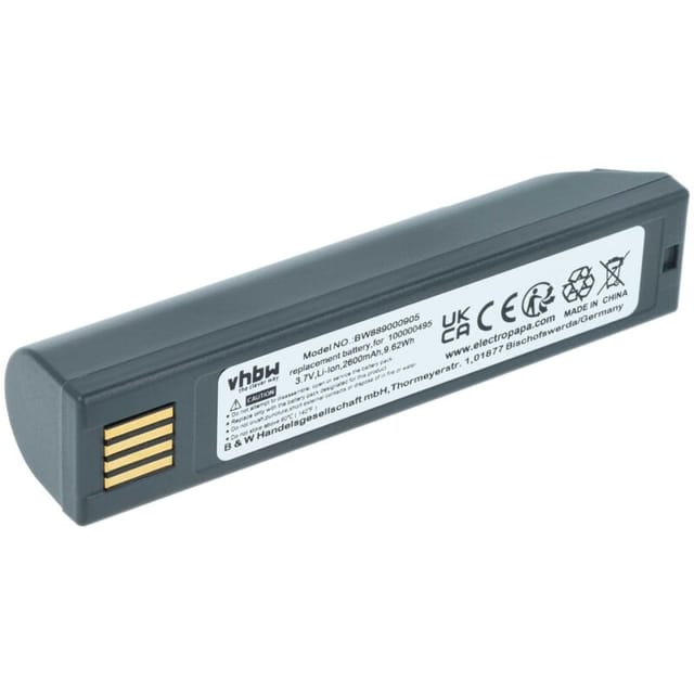 Vhbw - Akku kompatibel mit Honeywell 4620, 4820, 4820i, 5620, 8675i, Granit 1911i, 6320 Barcodescanner pos (2600 mAh, 3,7 v, Li-Ion)
