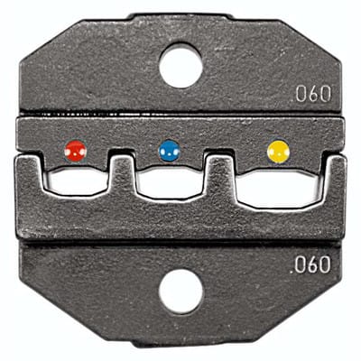 Rennsteig - Werkzeuge 624 060 3 0 Crimpeinsatz Unisolierte Kabelschuhe, Unisolierte Verbinder 0.5 bi