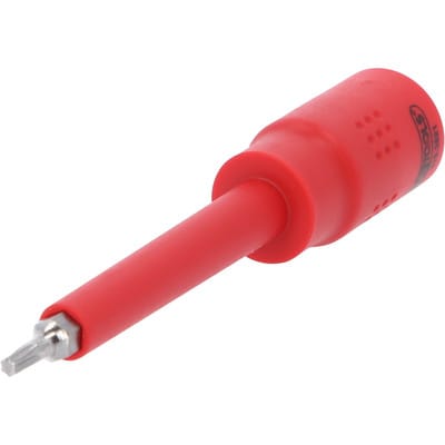 3/8' Isolierte Bit-Stecknuss Torx, T15, 122mm