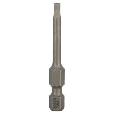 3x Schrauberbit Extra-Hart, hex 3, 49 mm - 2607001732 - Bosch