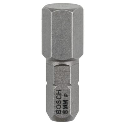 Extra harter Schraubendreher-Bit hex 8 (25 mm) Bosch 2607001730