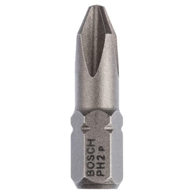 Accessories 2607001512 Kreuzschlitz-Bit ph 2 extra hart c 6.3 10 St. - Bosch