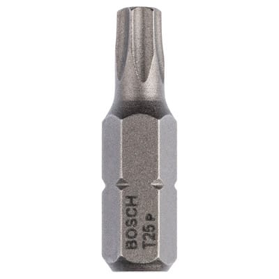 10ST Torxschr.Bit T25 xh 25mm - 2607001616 - Bosch