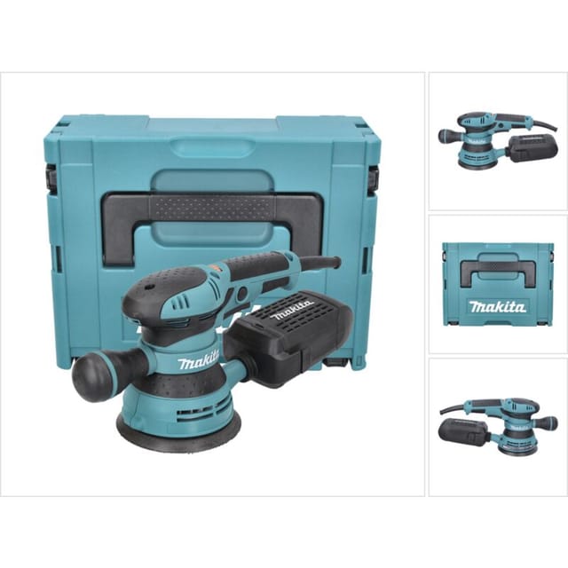 Makita BO 5041 J Exzenterschleifer Schleifmaschine 300 Watt 125 mm + Makpac