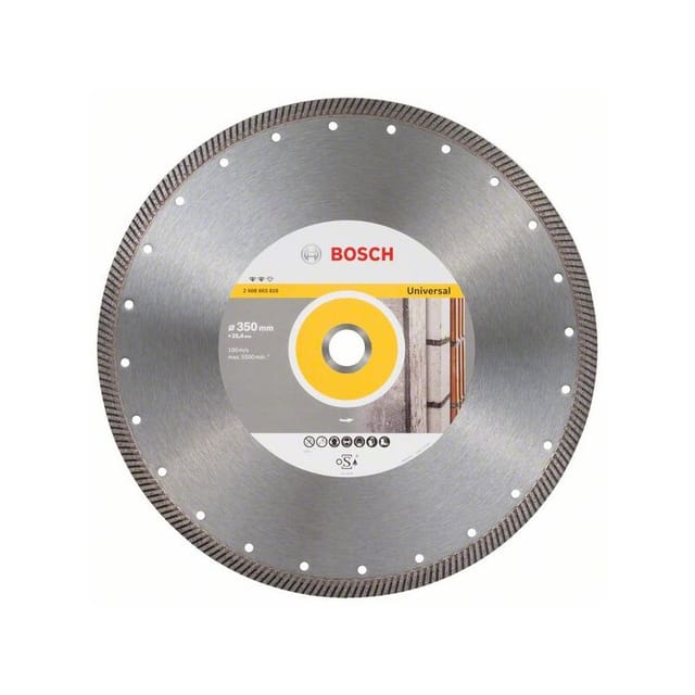 Bosch - Diamanttrennscheibe Expert for Universal Turbo 350 x 25,40 x 2,2 x 12 mm